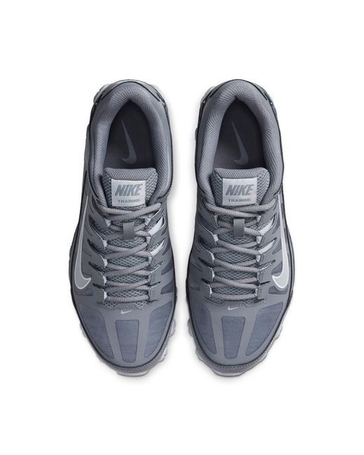 Nike Gray Reax 8 Tr Workout Shoes for men