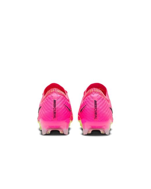 Nike Pink Zoom Mercurial Vapor 15 Elite Fg 'Luminous Pack' for men