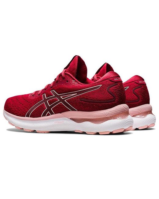 Asics Red (Wmns) Gel-Nimbus 24 'Cranberry Frosted Rose'