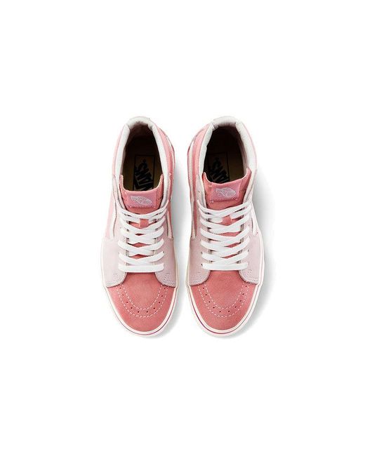 Vans Pink Sk8-Hi for men