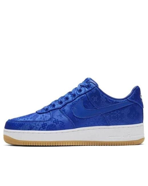 Nike Blue X Clot Air Force 1 Prm 'Royal Silk' for men