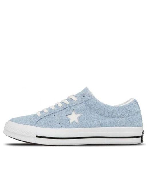 Converse Blue One Star Suede Ox Chill' for men