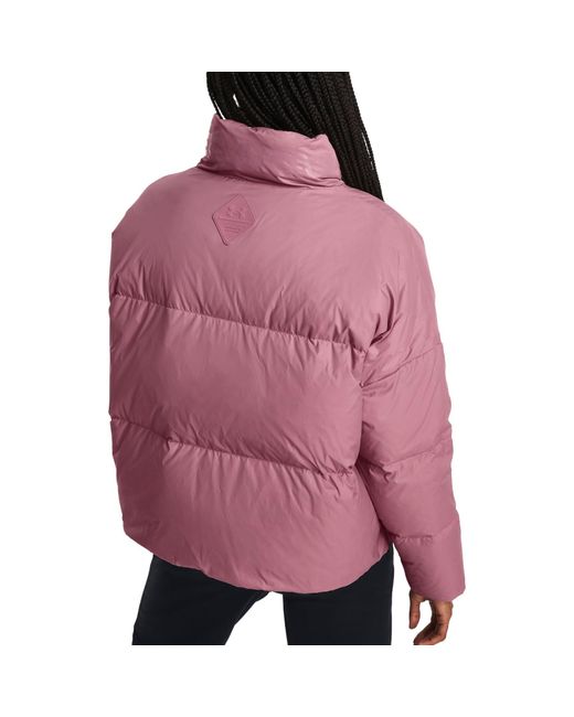 Under Armour Pink (Wmns) Coldgear Infrared Down Puffer Jacket
