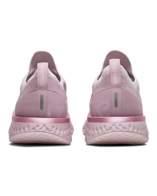 Nike Purple Epic React Flyknit 'Pearl' for men