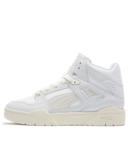 PUMA White Slipstream Invdr Mid Lux for men