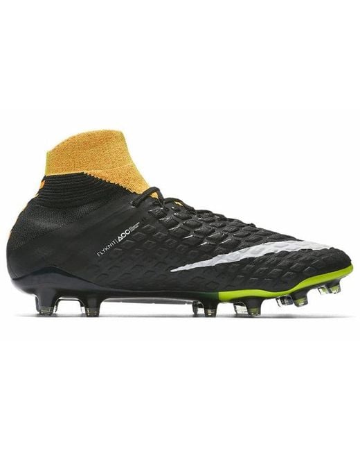 Nike Yellow Hypervenom Phantom 3 Df Fg 'Laser' for men