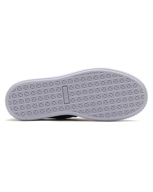 PUMA Black (Wmns) Basket Platform Strap And'