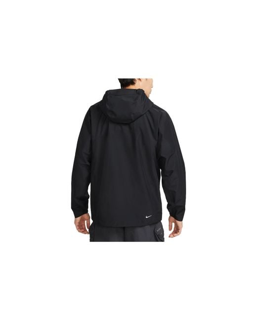 Nike Black Acg Cascade Rain Jacket for men
