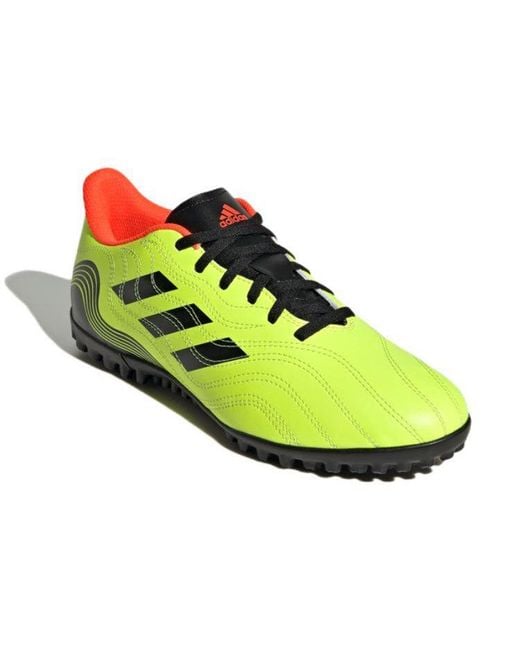Adidas Yellow Copa Sense.4 Tf 'Game Data Pack' for men