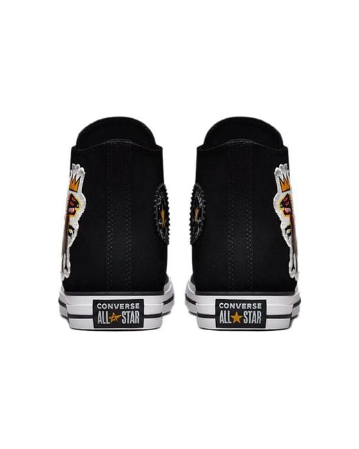 Converse Black Jean-Michel Basquiat X Chuck Taylor All Star High 'Pez Dispenser' for men