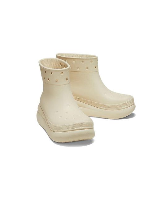 CROCSTM Natural Crush Platform Rain Boots – Waterproof