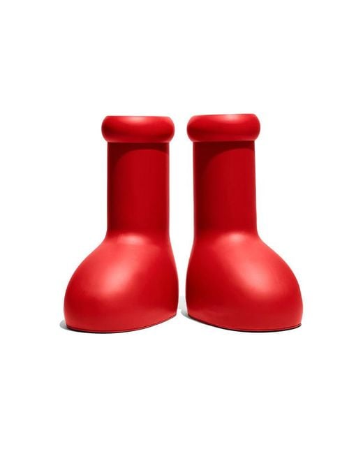 MSCHF Red Big Boot for men