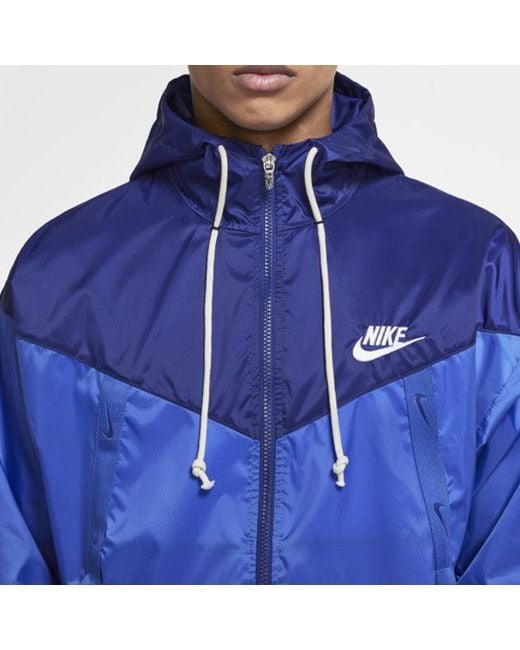 Nike Blue Sportswear Windrunner Jacket Royal for men