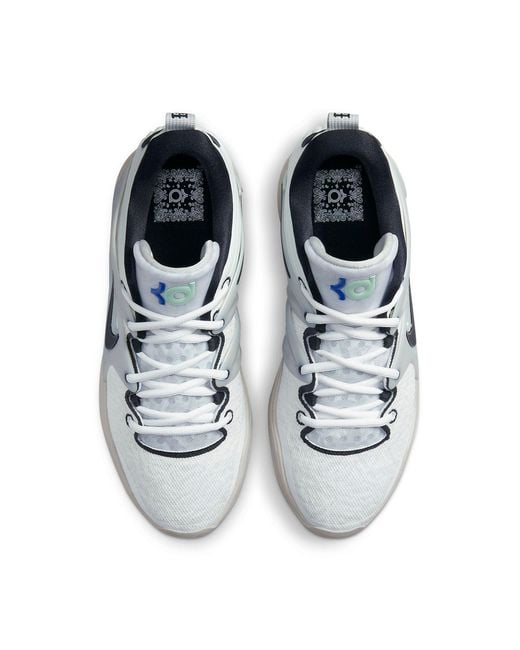 Nike White Kd 15 Ep 'Brooklyn Nets' for men