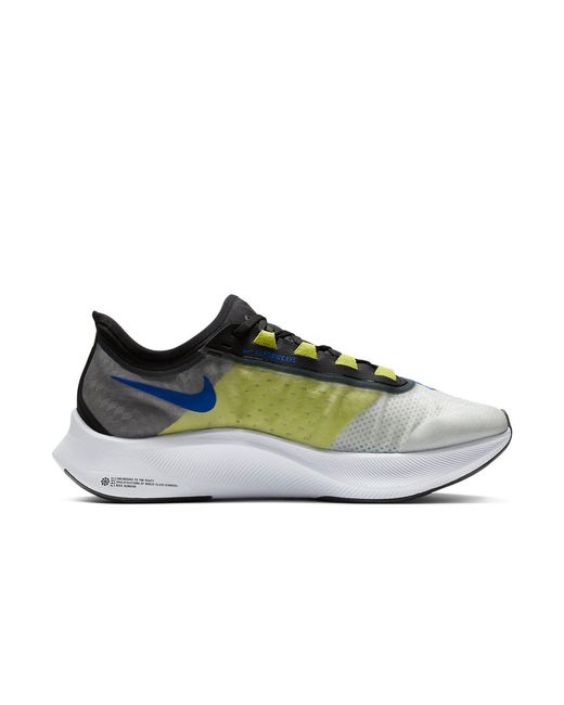 Nike Blue Zoom Fly 3 'Cyber Racer' for men