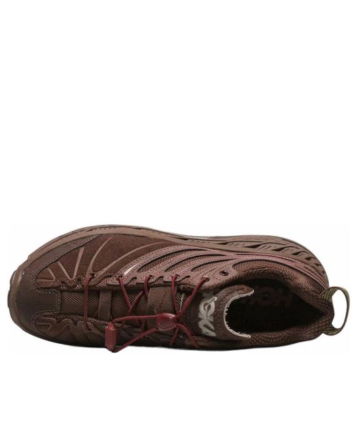 Hoka One One Brown Stinson Evo Og Tp 'Cold Brew Varsity' for men