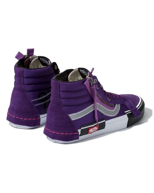 Vans Purple Sk8-Hi Reissue Cap for men