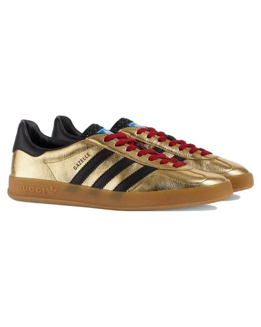 Gucci Brown Adidas X Gazelle 'Metallic' for men