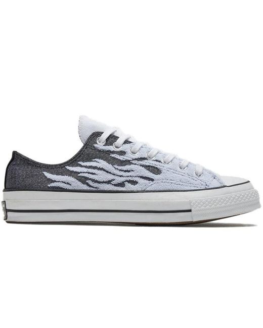 Converse Archive Flames Chuck 1970s Low Top 'black Grey' in Blue for Men |  Lyst