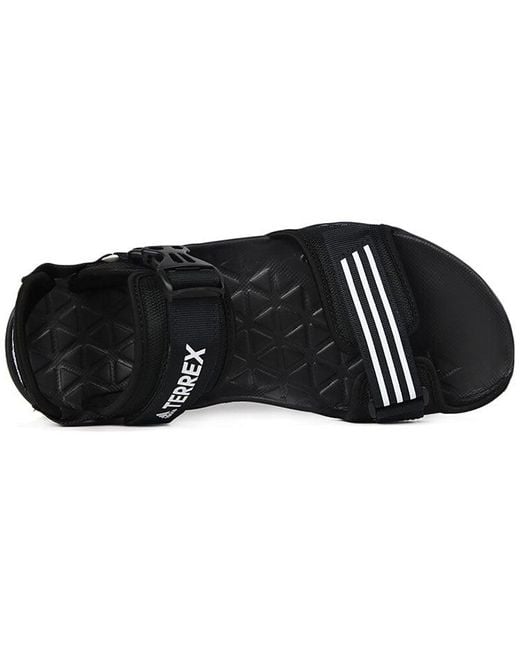Adidas Black Terrex Cyprex Ultra 2 Dlx Sandal for men