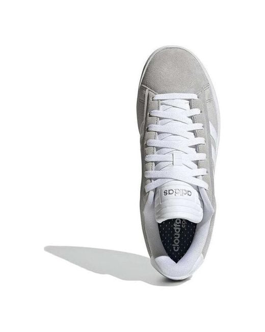 Adidas White Grand Court Alpha for men