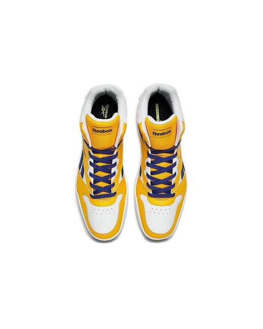 Reebok Yellow Royal Bb 4500 High 2 for men
