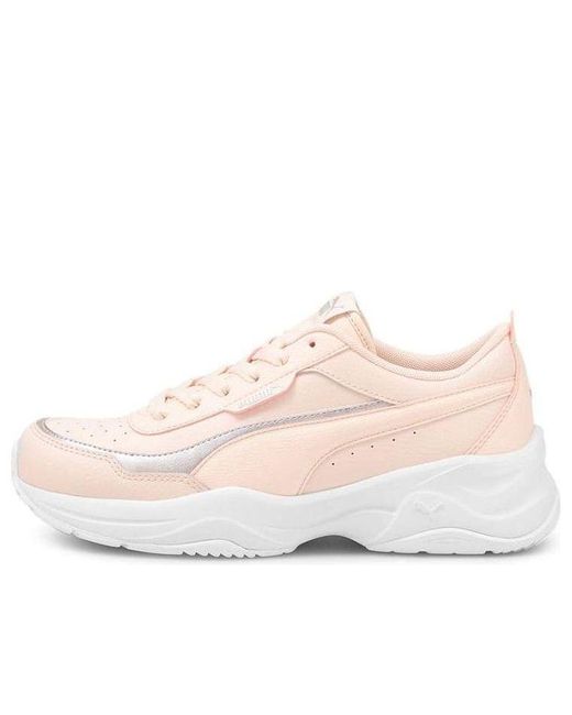 PUMA Pink (Wmns) Cilia Mode Low Top Running Shoes For