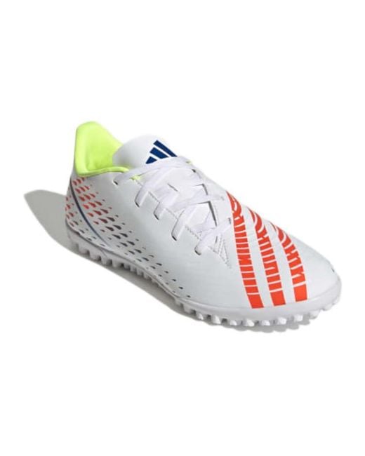 Adidas White Predator Edge.4 Tf for men