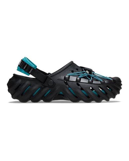 CROCSTM Black Echo Reflective Laces Clog for men