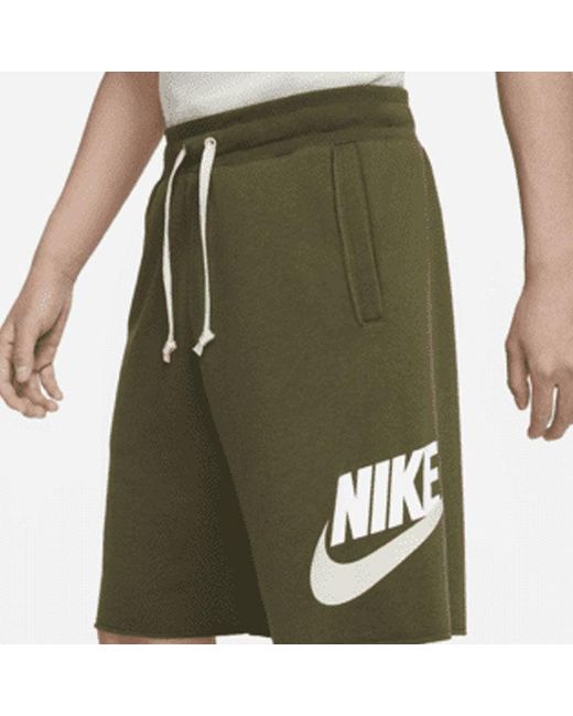 Nike Green As Sportswear Spe Ft Alumni Short Logo for men