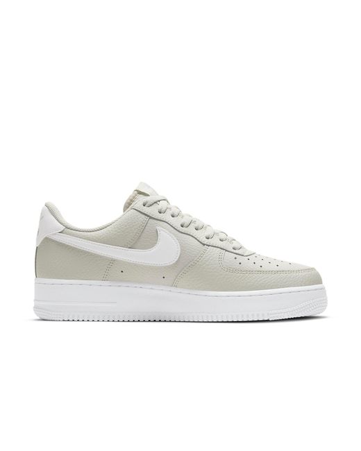 Nike White Air Force 1 '07 'Light Bone' for men