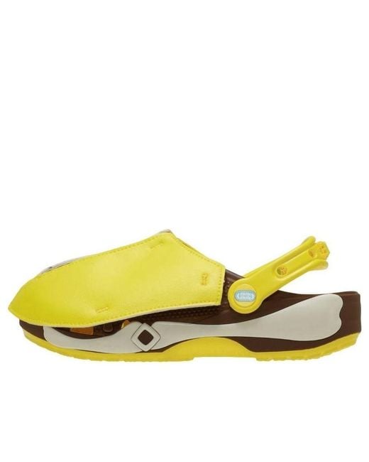 CROCSTM Yellow Classic Clog 'Fortnite Peely' for men