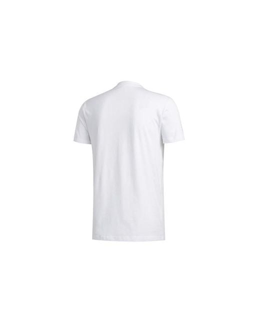 Adidas White Dame Gu Teebasketballsportsshort-Sleeve for men