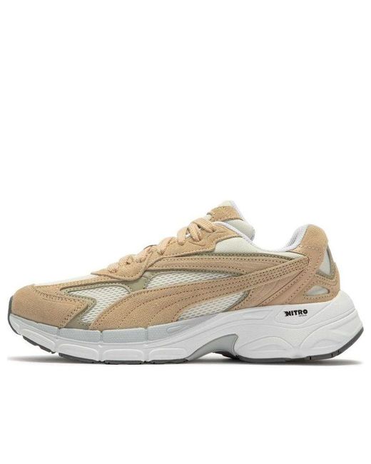 PUMA White Teveris Nitro 'Light Sand' for men