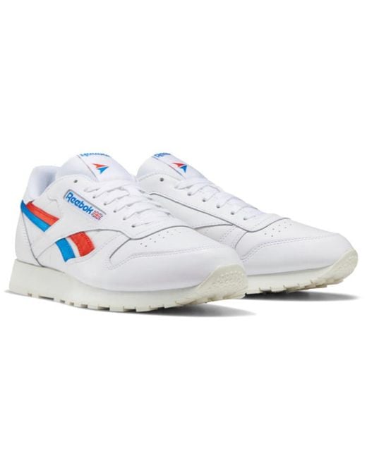 Reebok Blue Classic Leather Instinct' for men