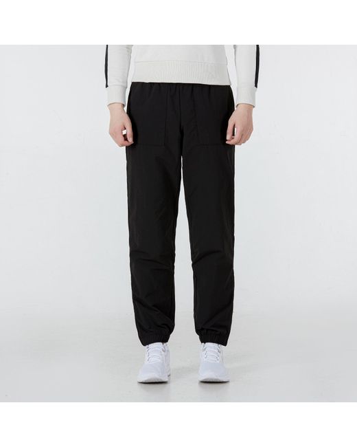 PUMA Black Essentials Logo Pants for men