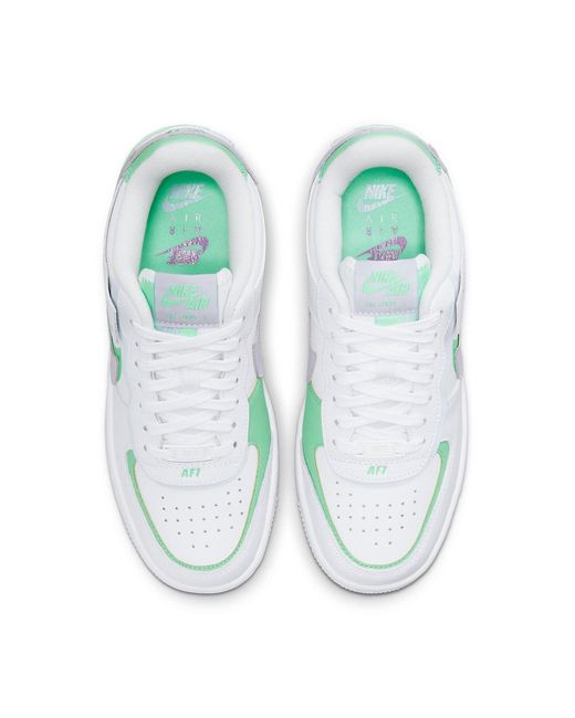 Nike White (Wmns) Air Force 1 Shadow 'Infinite Lilac'
