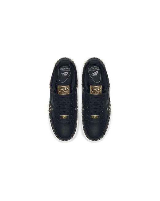 Nike Black (Wmns) Air Force 1 Low 'Star-Studded'
