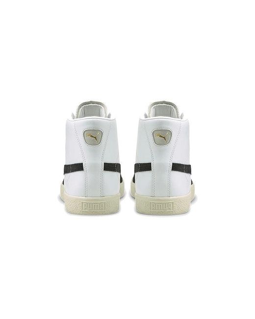 PUMA White Basket Mid Vintage for men