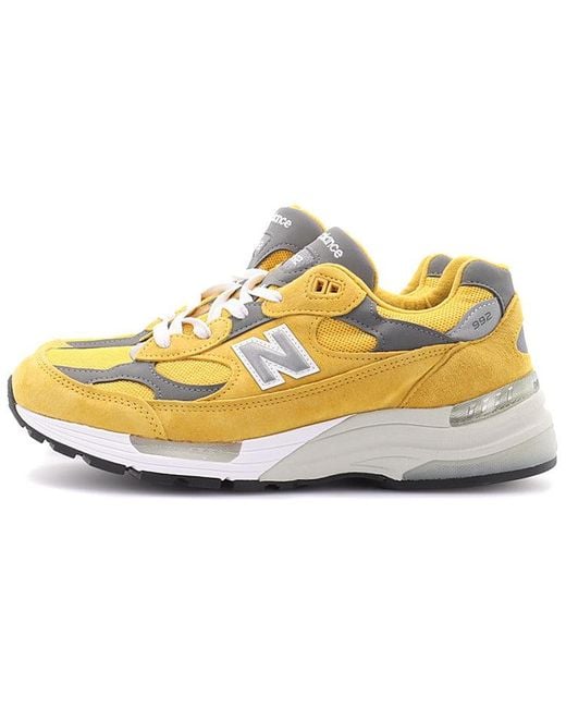 New Balance Yellow 992 Series for men
