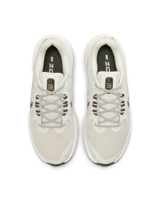 Nike White (Wmns) Zoom Span 4 Premium 'Sail Metallic Corrercoin'