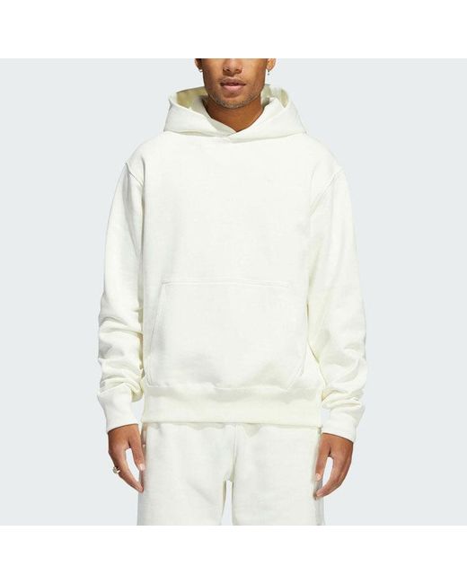 Adidas White X Pharrell Basic Sports Hoodie