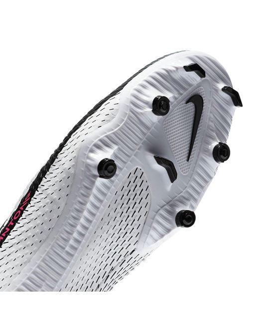 Nike White Phantom Gt Academy Flyease Mg Blast' for men