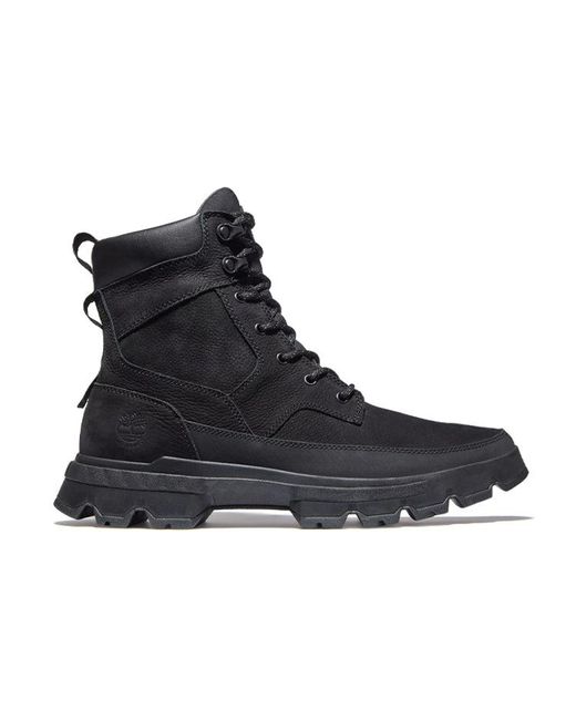 Timberland Black Originals Ultra Waterproof Boots 'Jet Barefoot Buffed' for men