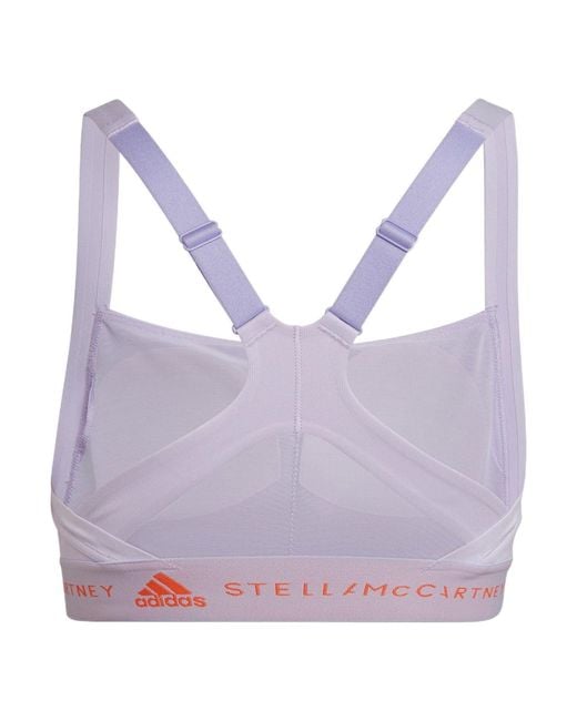 Adidas Purple (Wmns) By Stella Mccartney Truepurpose Sports Bra