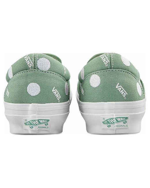 Vans Green Og Classic Slip-On Lx 'Polka Dot for men