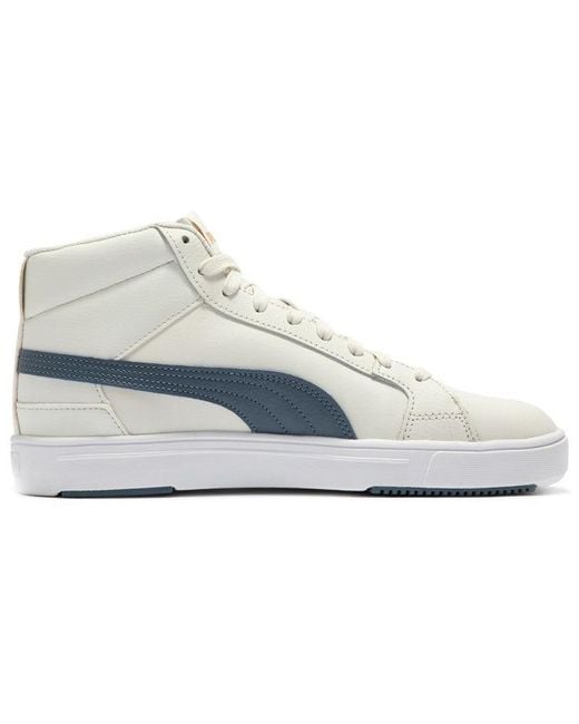PUMA White Serve Pro Lite Mid for men