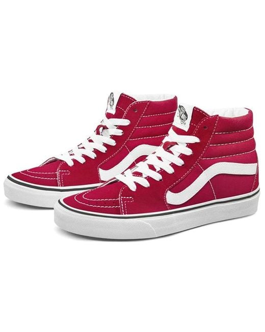 Vans Red Sk8-Hi 'Racing' for men