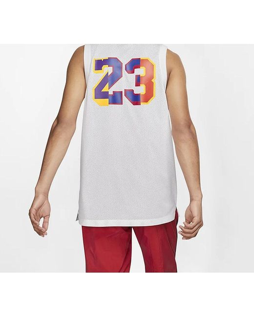 Nike Red Large Jersey Sleeveless Vest for men