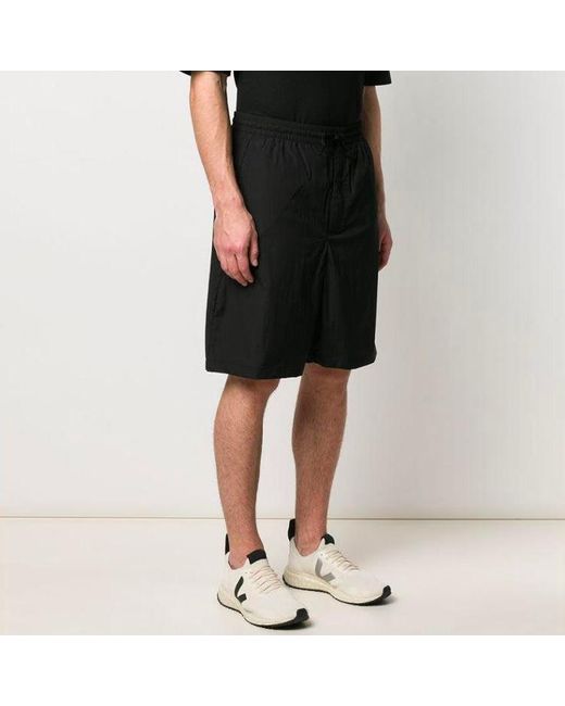 Adidas Blue Y-3 Yohji Yamamoto Polyamide Shorts for men
